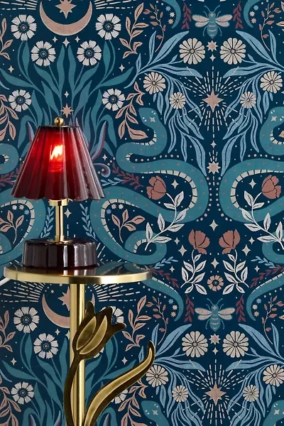 Mystic Serpent Removable Wallpaper