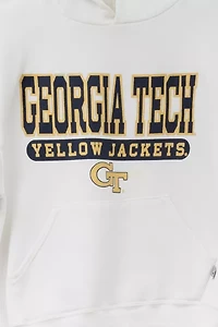 Vintage Y2K Distressed Georgia Tech Russell Athletic Hoodie Sweatshirt