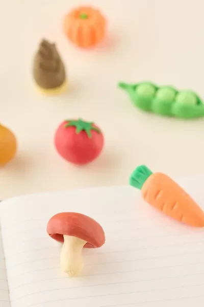 Iwako Vegetable Eraser Set
