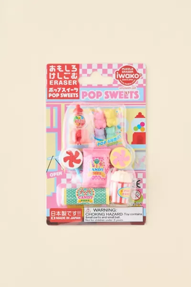 Iwako Pop Sweets Eraser Set