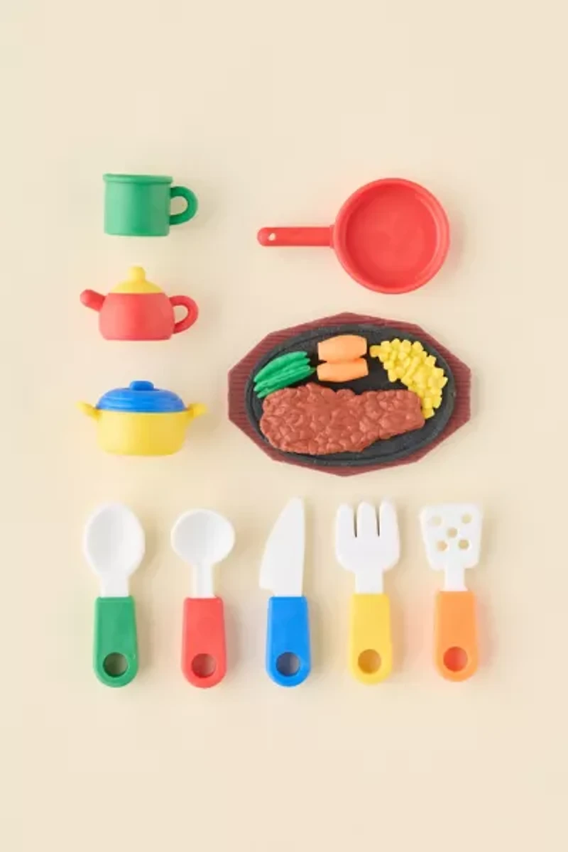 Iwako Kitchenware Eraser Set