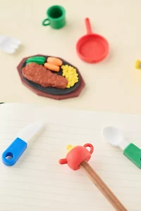 Iwako Kitchenware Eraser Set