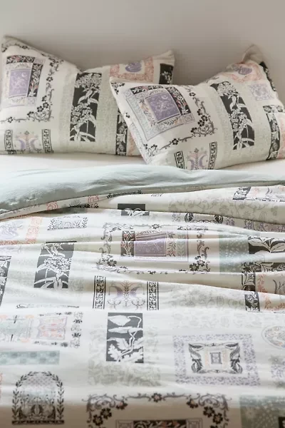 Aurelia Floral Icon Duvet Cover