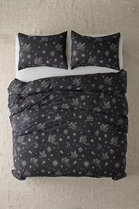 Cosmic Kitties Patterned Duvet Cover Set