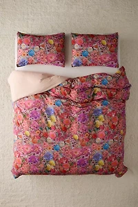 Yara Whimsical Floral Duvet Cover