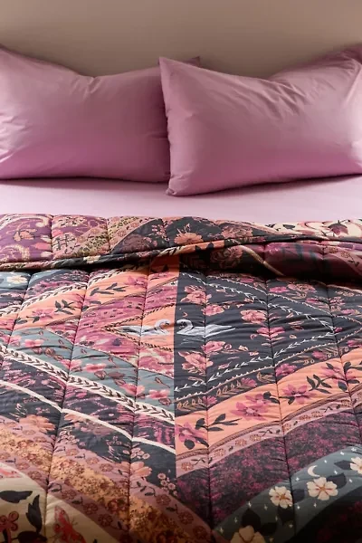 Ruby Patchwork Reversible Quilt