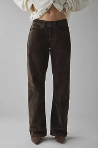 BDG Kayla Flocked Low-Rise Jean