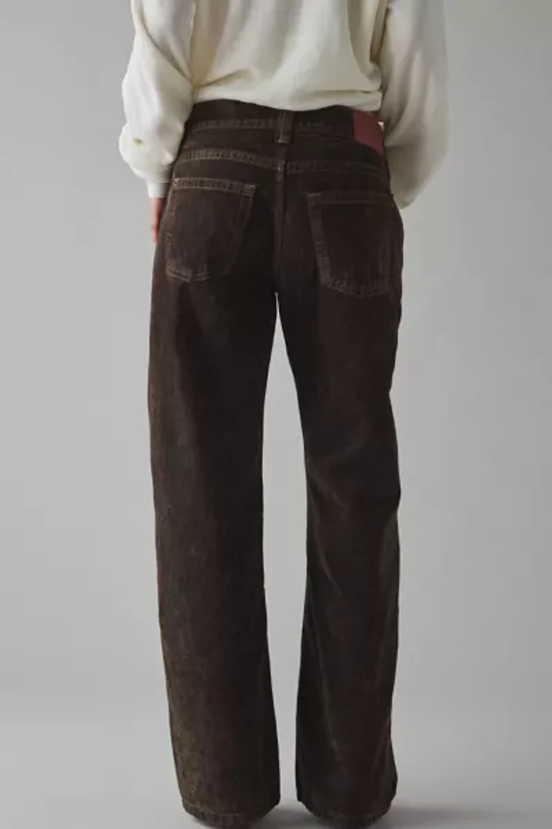 BDG Kayla Flocked Low-Rise Jean