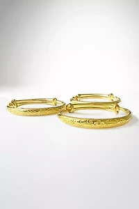 Gemini Jewels Primrose Bangle Stack