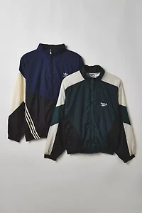 Vintage By UO Branded Windbreaker Jacket