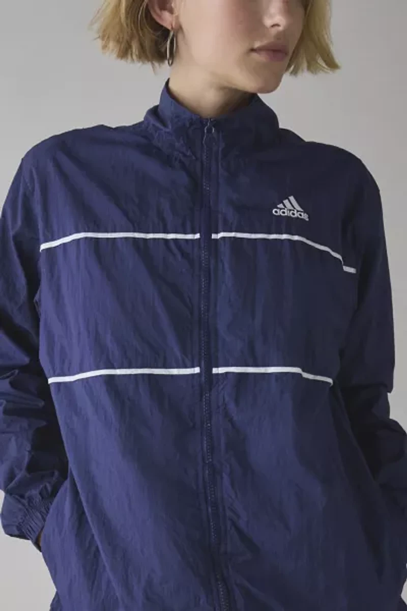 Vintage By UO Branded Windbreaker Jacket