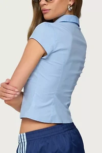 Edikted Massie Tailored Button Up Shirt
