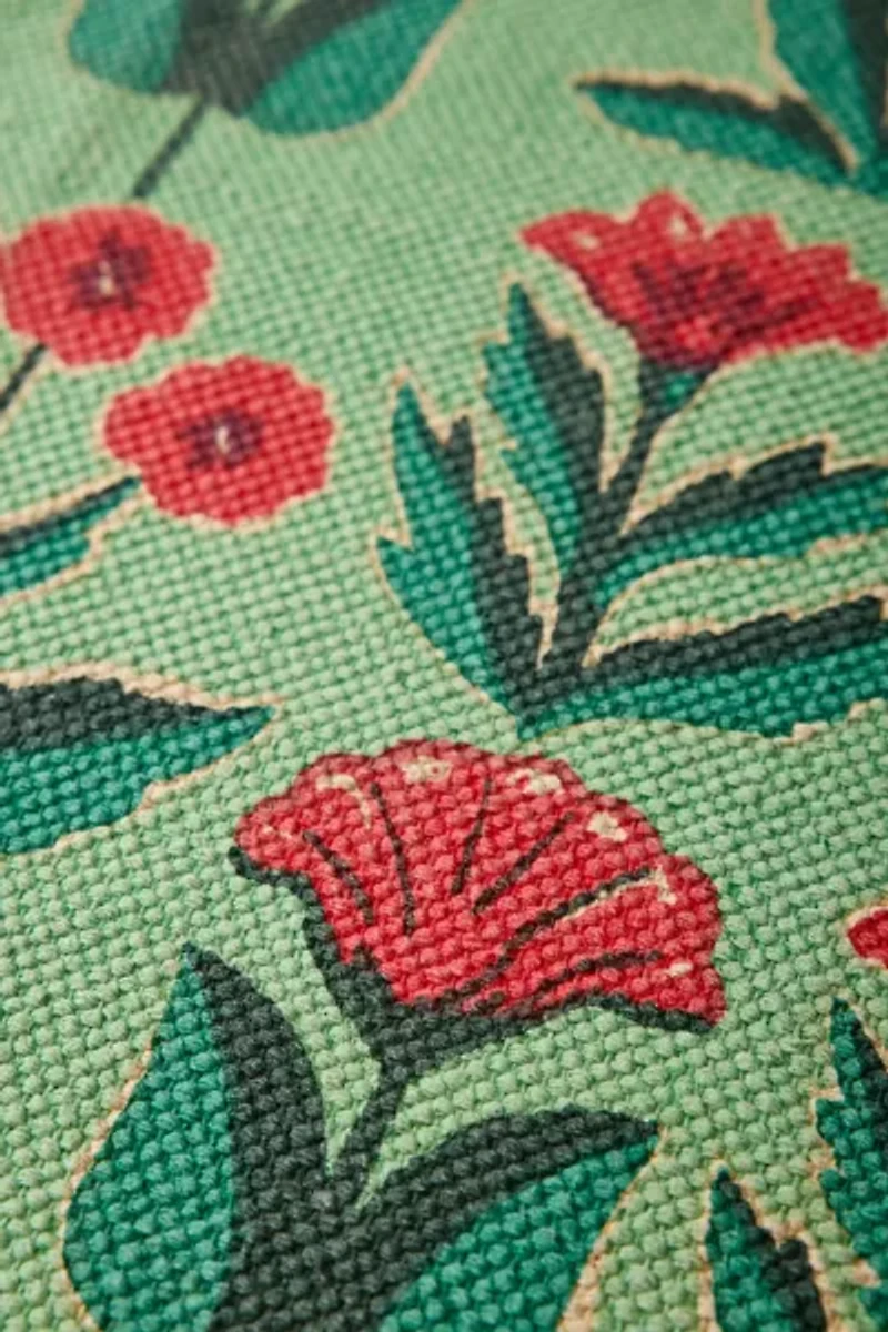 Brighton Floral Printed Woven Rug