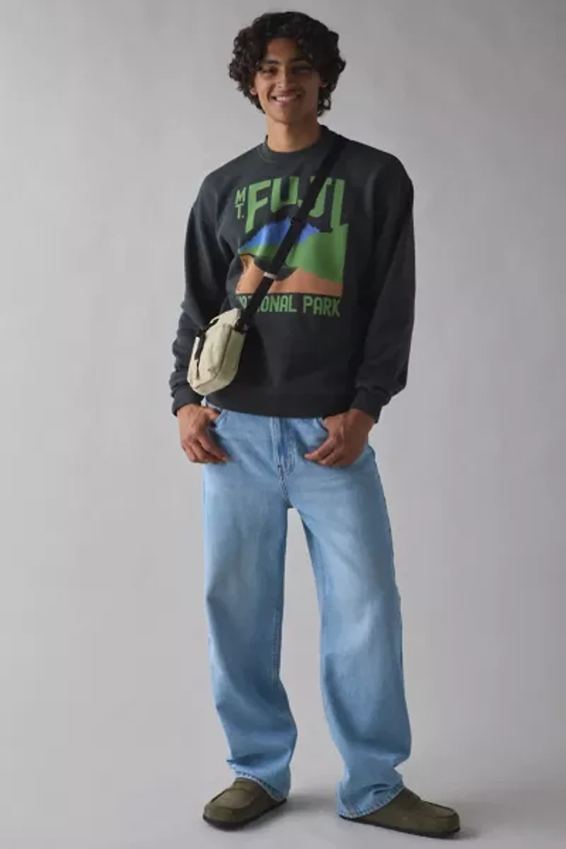 Parks Project Mt. Fuji National Park Graphic Crew Neck Sweatshirt