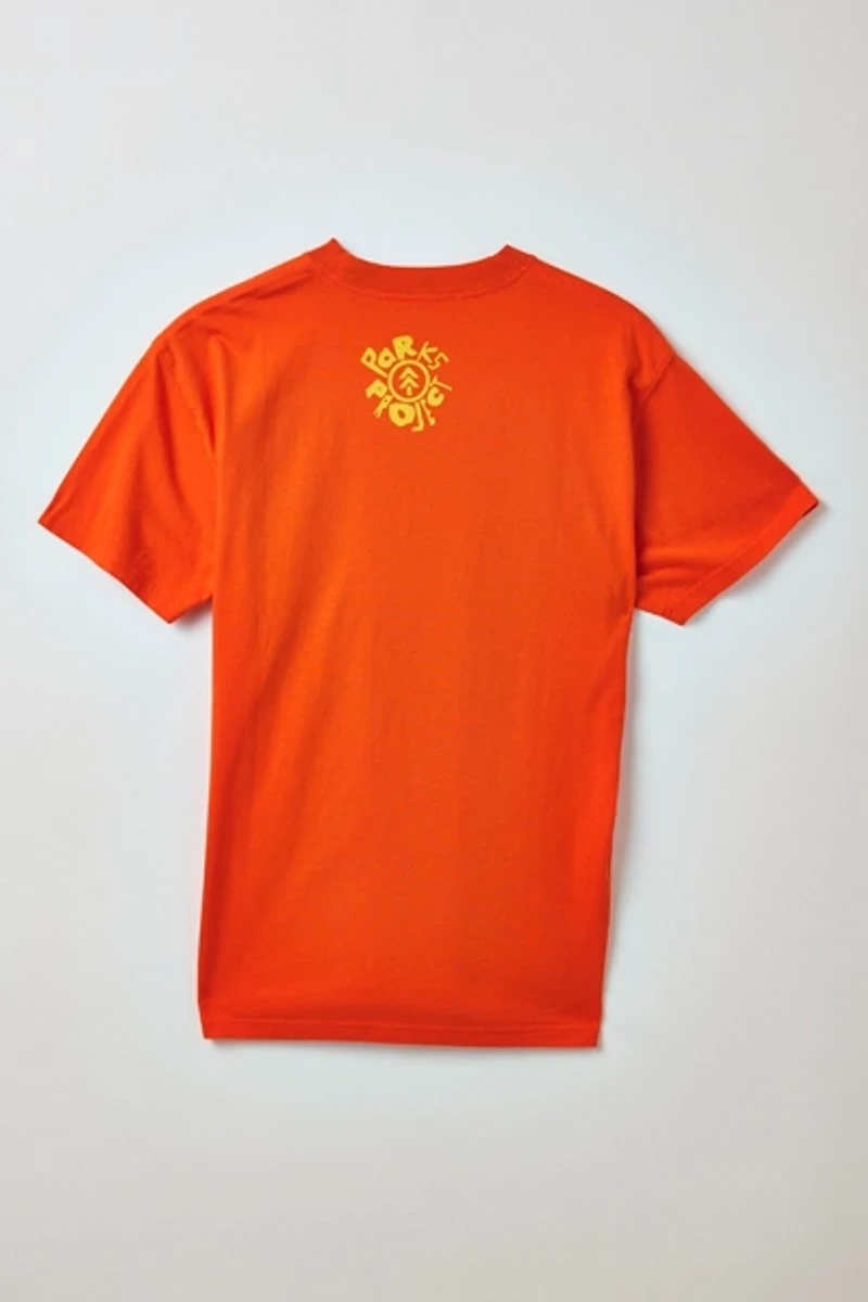 Parks Project X Red Hot Chili Peppers Lizard Graphic Tee