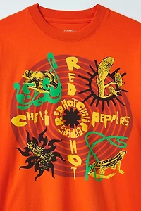 Parks Project X Red Hot Chili Peppers Lizard Graphic Tee