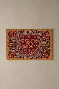 Tout Par Amour Coir Doormat