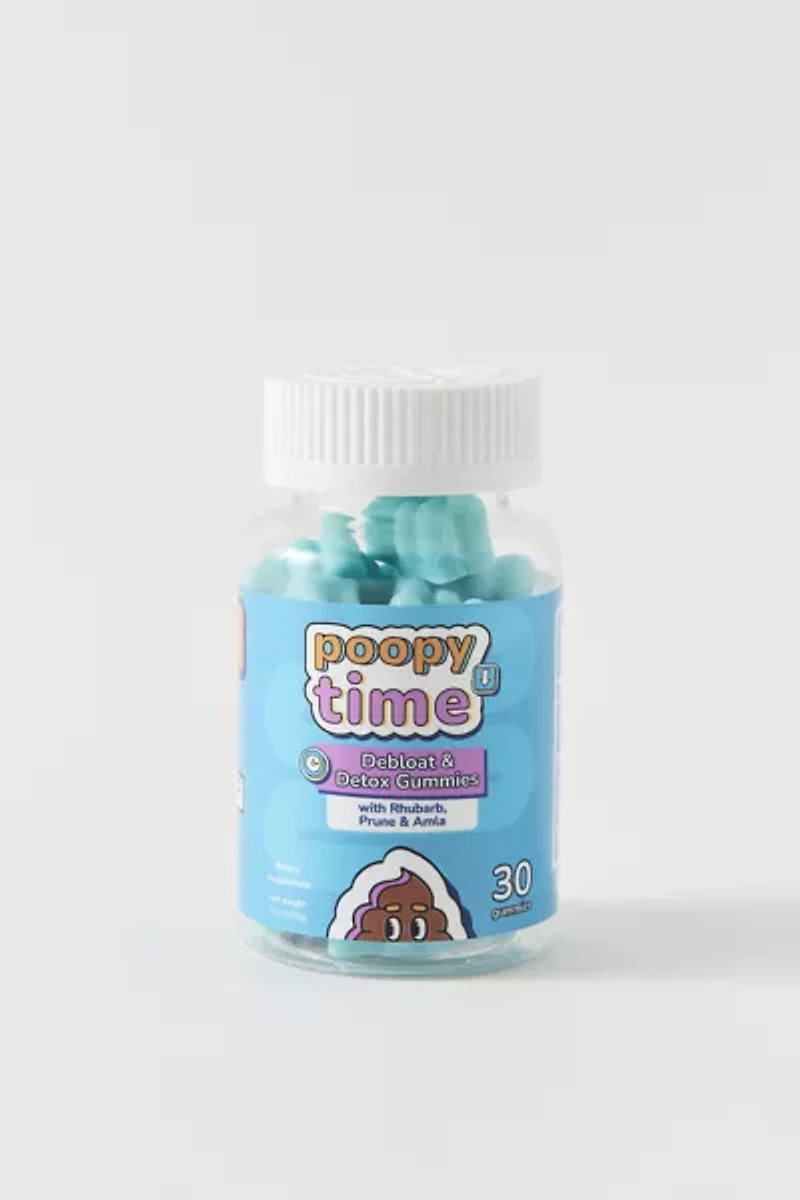 Poopy Time Debloat & Detox Gummies Dietary Supplement