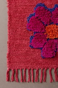 Parisa Floral Shaggy Tufted Rug