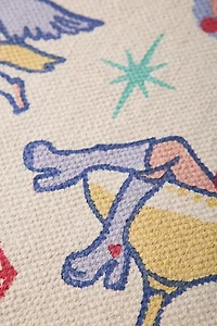 Cutie Collage Printed Woven Rug