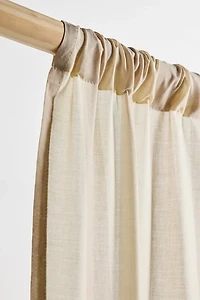 Striped Patterned Window Panel
