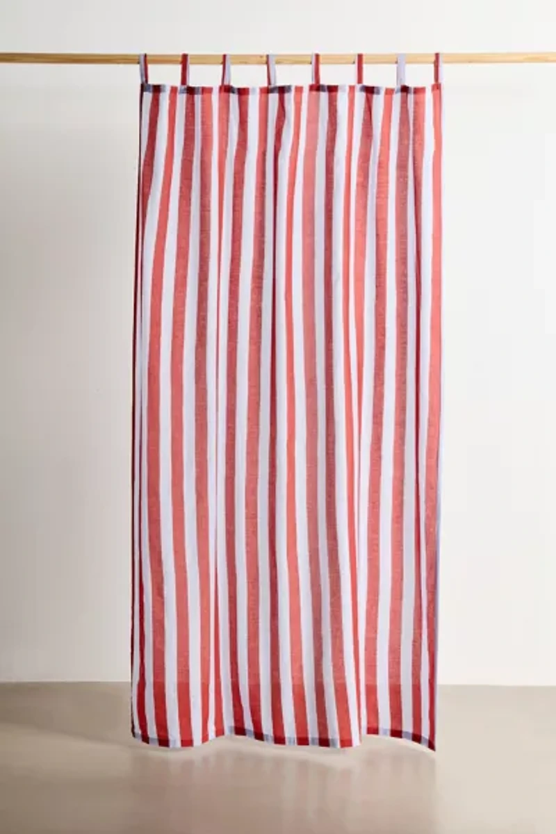 Striped Patterned Window Panel