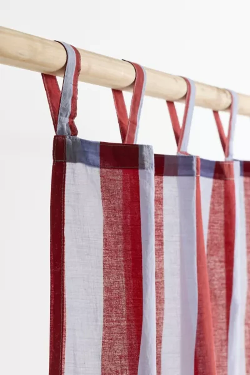 Striped Patterned Window Panel