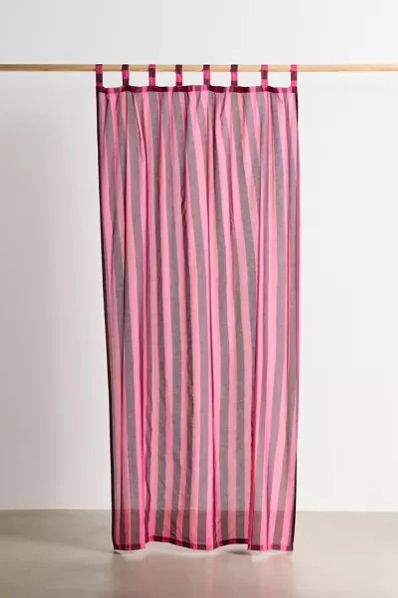 Striped Patterned Window Panel