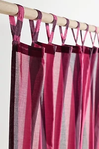 Striped Patterned Window Panel