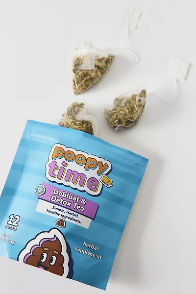 Poopy Time Debloat & Detox Tea