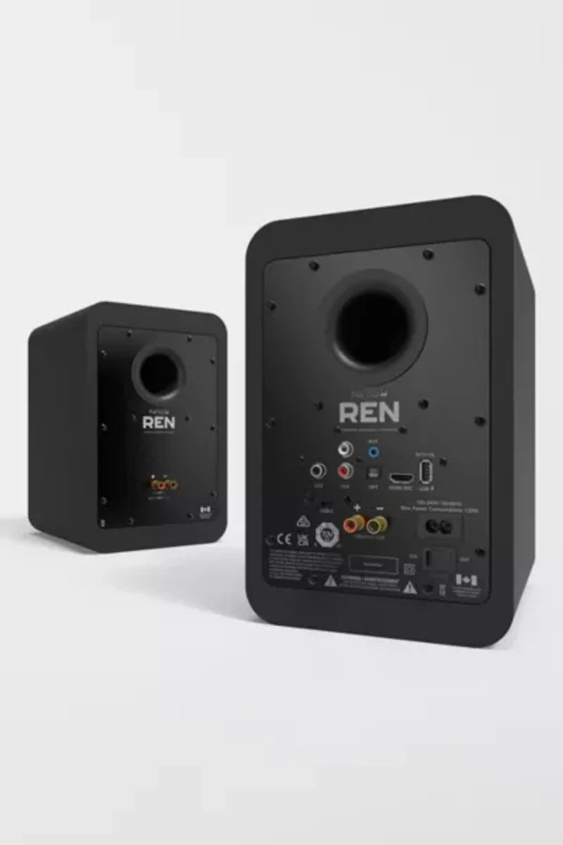 Kanto REN Powered Bluetooth Bookshelf Speakers - Pair