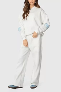 Edikted Bonney Bow Detail Hoodie Sweatshirt