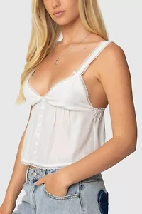 Edikted Andea Babydoll Tank Top