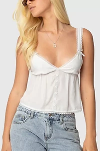 Edikted Andea Babydoll Tank Top