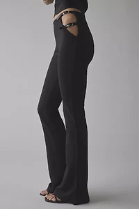 Lioness Rebel Bucke Cutout Detail Low-Rise Flare Pant