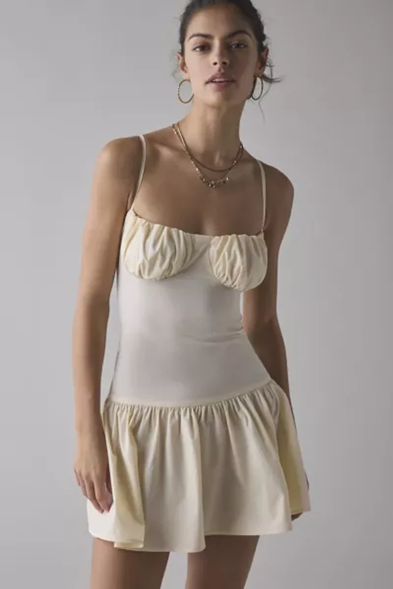 UO Lush Life Voluminous Mini Dress