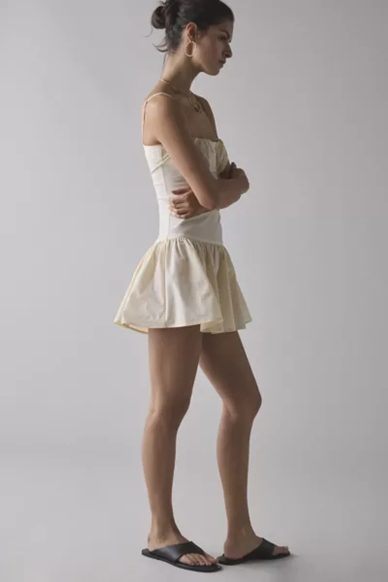 UO Lush Life Voluminous Mini Dress