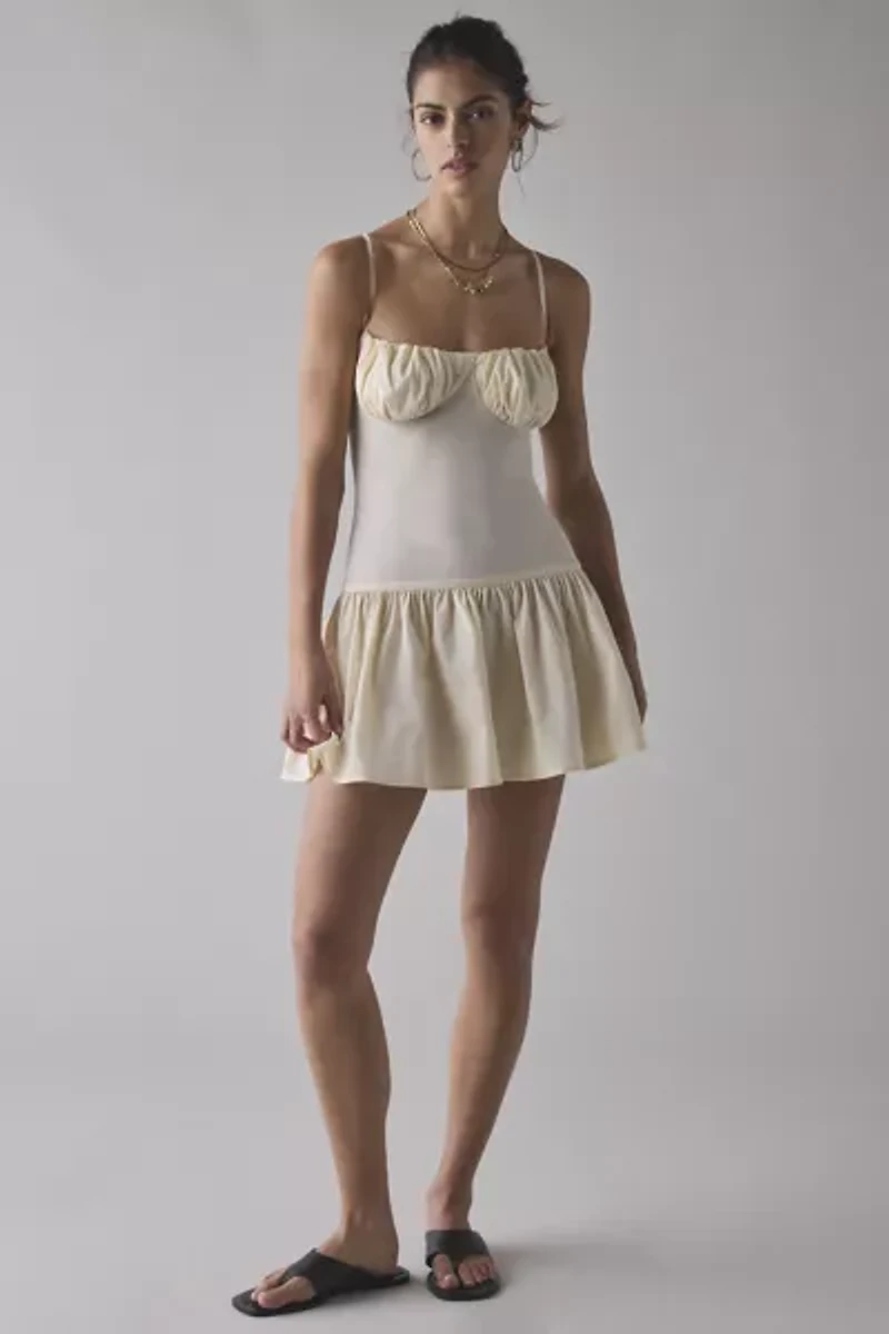 UO Lush Life Voluminous Mini Dress