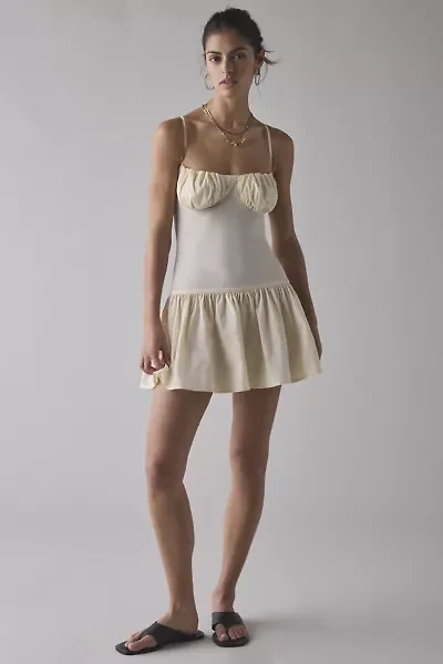 UO Lush Life Voluminous Mini Dress