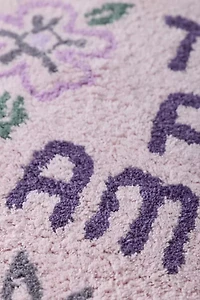 Tout Par Amour Heart Shaped Tufted Bath Mat