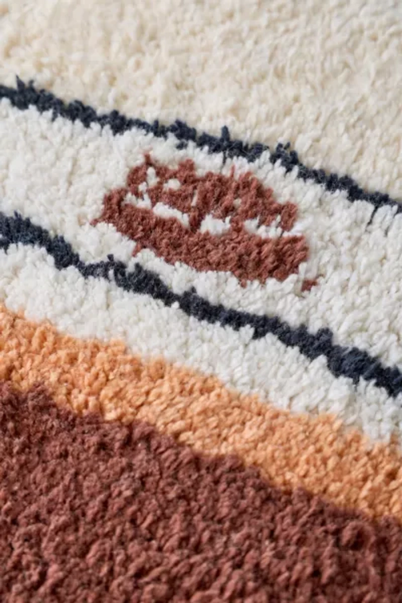 Espresso Martini Plush Tufted Bath Mat