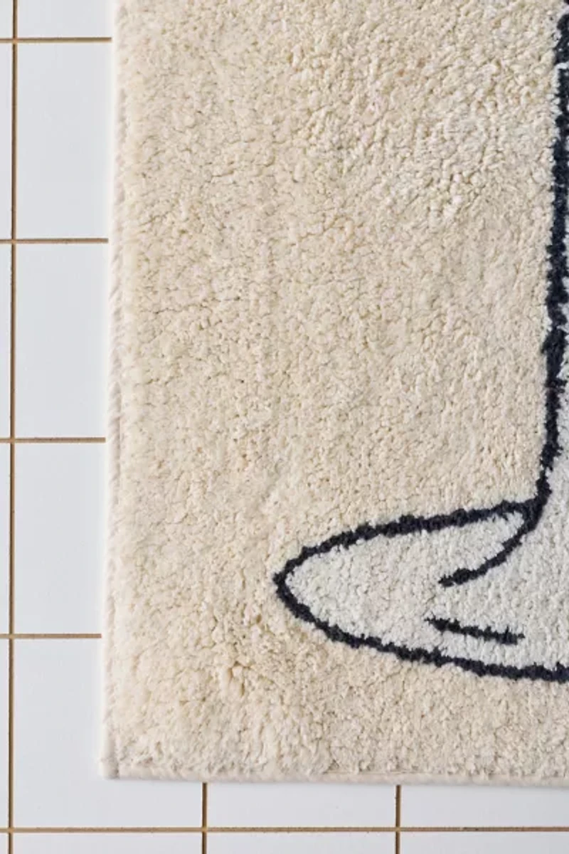 Espresso Martini Plush Tufted Bath Mat