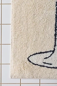 Espresso Martini Plush Tufted Bath Mat