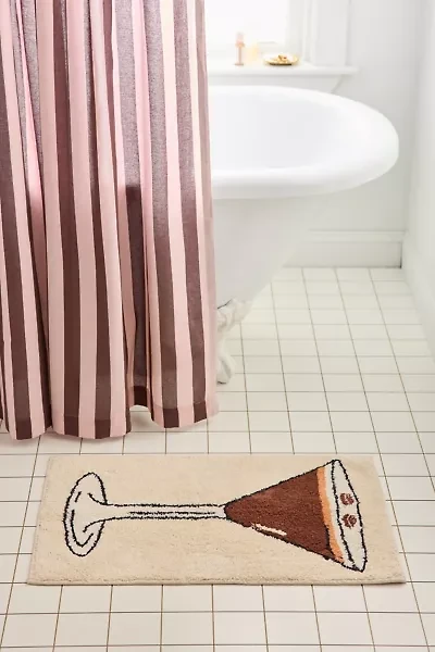 Espresso Martini Plush Tufted Bath Mat