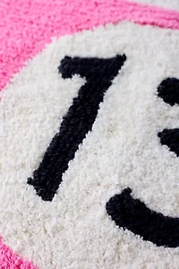 13 Pool Ball Shaped Plush Tufted Bath Mat