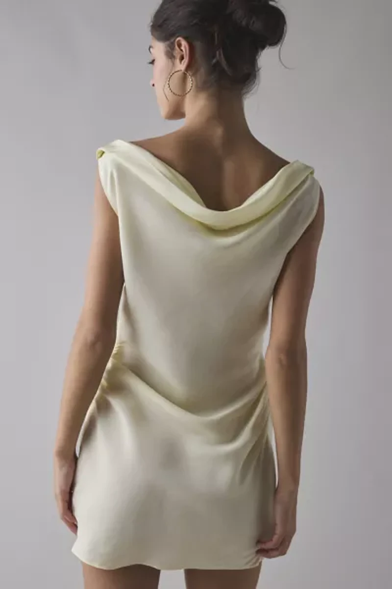 Lioness Sweetheart Asymmetrical Off-The-Shoulder Mini Dress