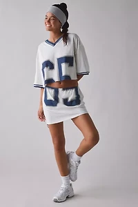 UO Good Game Quarterback Cutie Jersey Skort 2-Piece Set