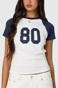 Edikted 80's Raglan T-Shirt