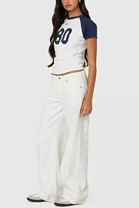 Edikted 80's Raglan T-Shirt