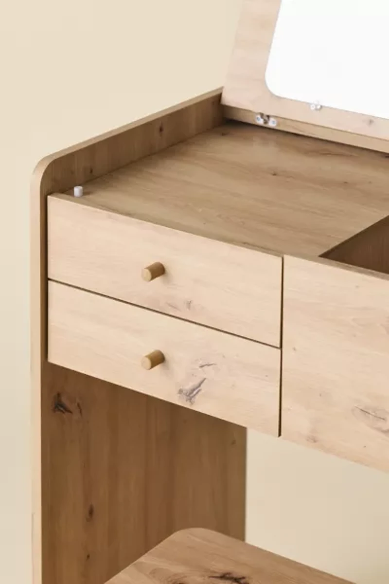 Rowan Flip-Top Mirror Vanity